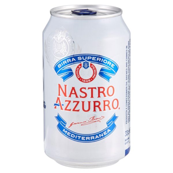Nastro Azzurro Lattina cl. 33 x 24