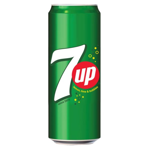 Seven Up 330 ml. Lattina Sleek