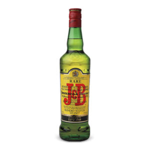 Whisky J. & B. Dat lt. 1,00