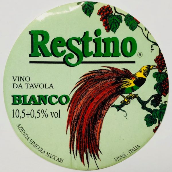 Fusto Restino Bianco Fermo gr. 11 lt. 25