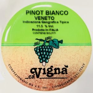 Fusto Ca Vigna' Pinot Bianco lt. 25