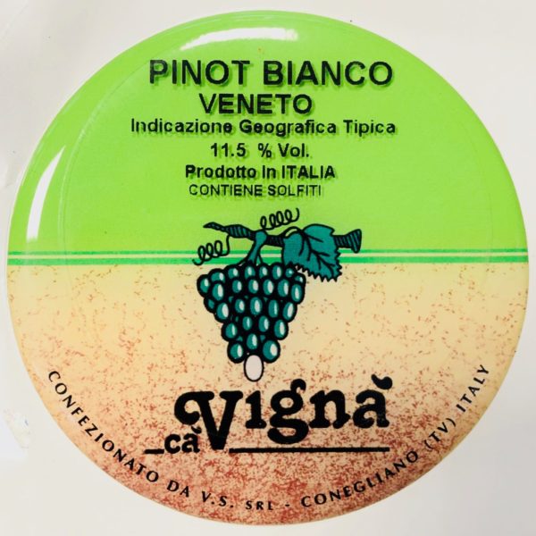Fusto Ca Vigna' Pinot Bianco lt. 25