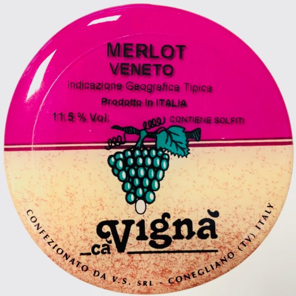 Fusto Ca Vigna' Merlot lt. 25