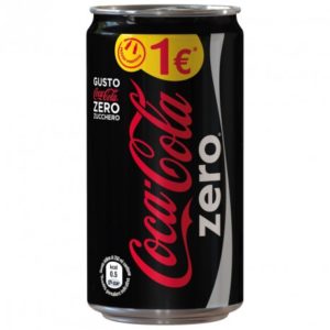 Coca Cola Zero Lattina Slim 250 x 24